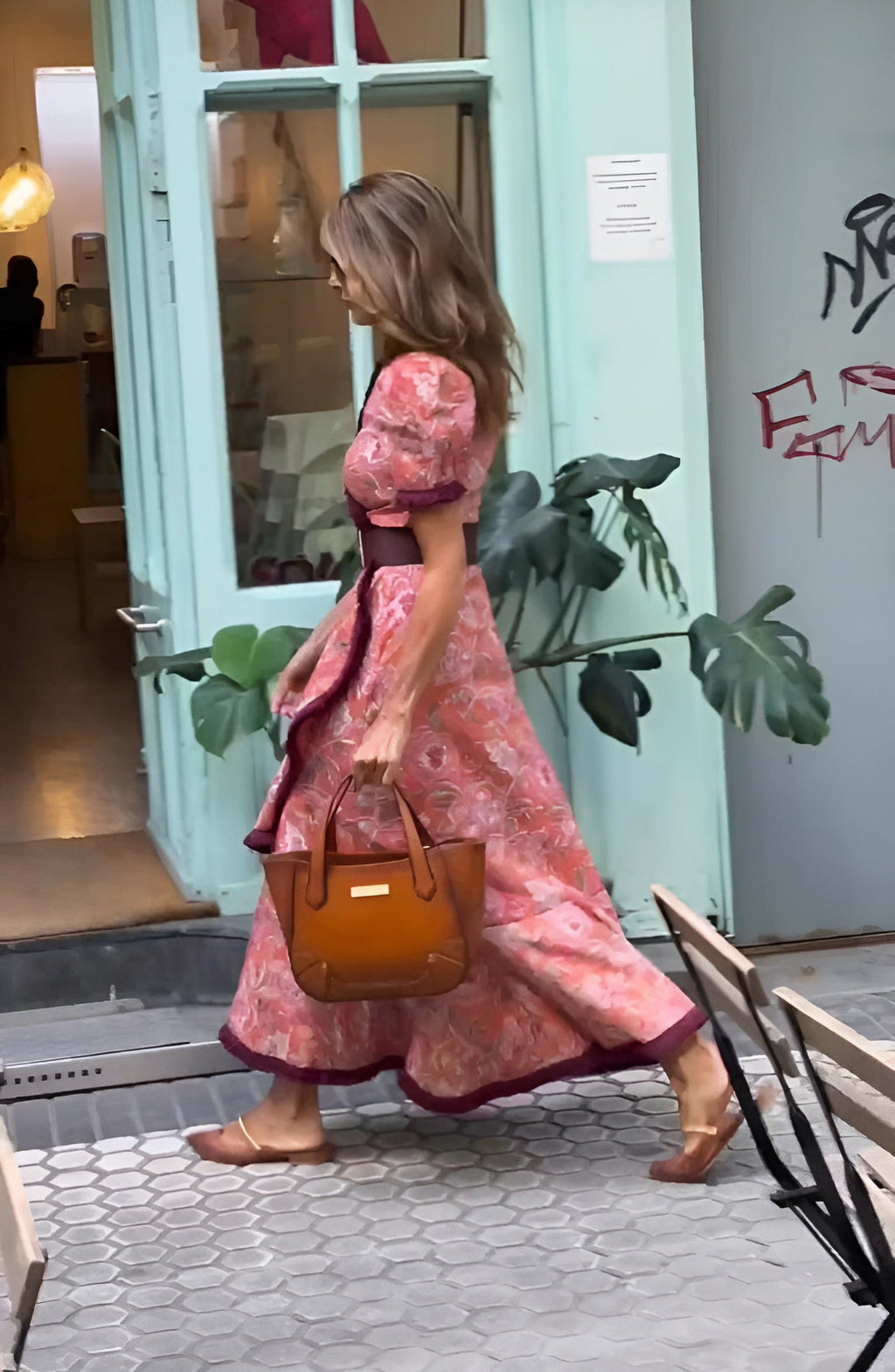 Vestido Maxi Rosé