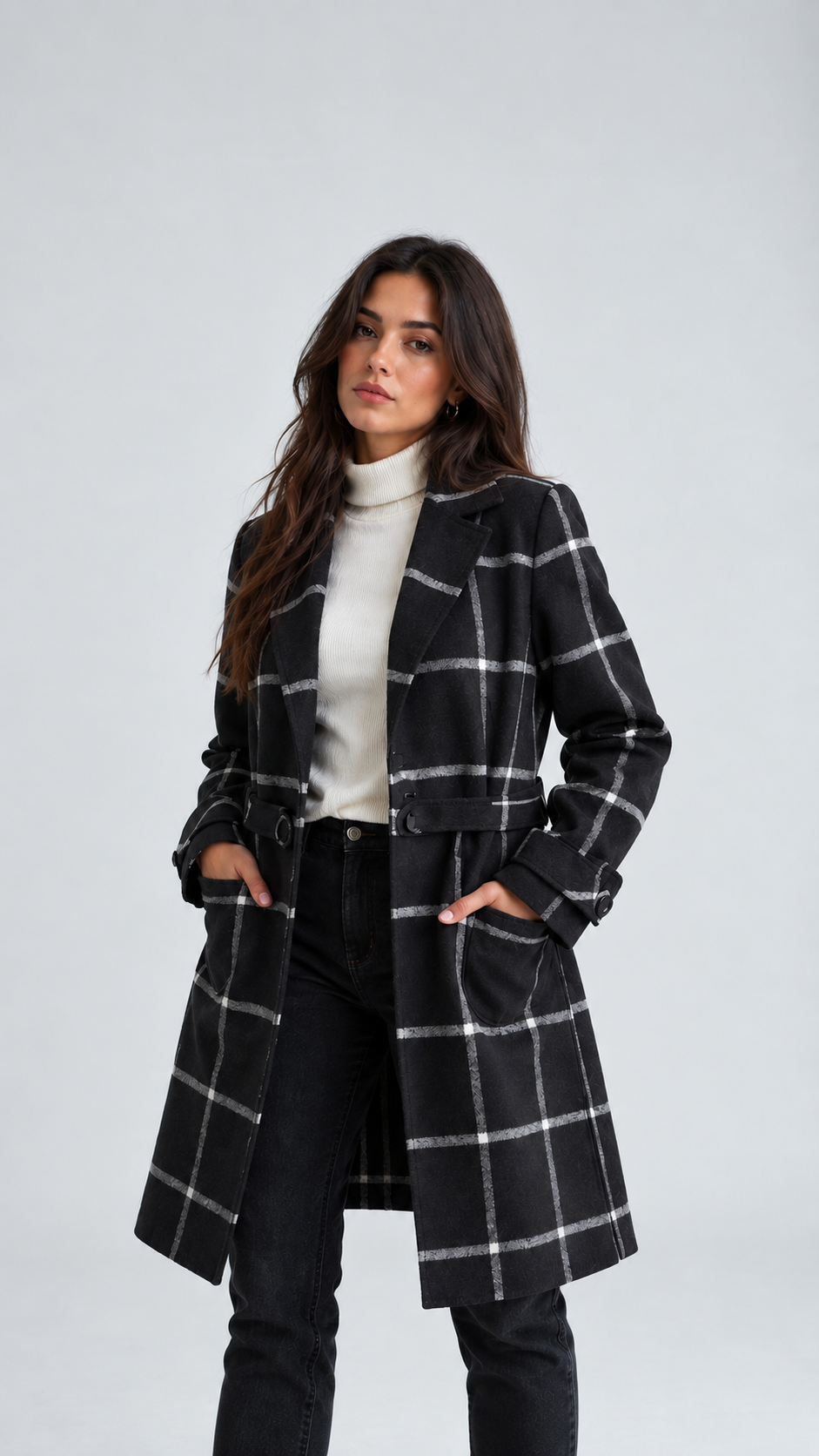 FOEXA | Abrigo largo elegante