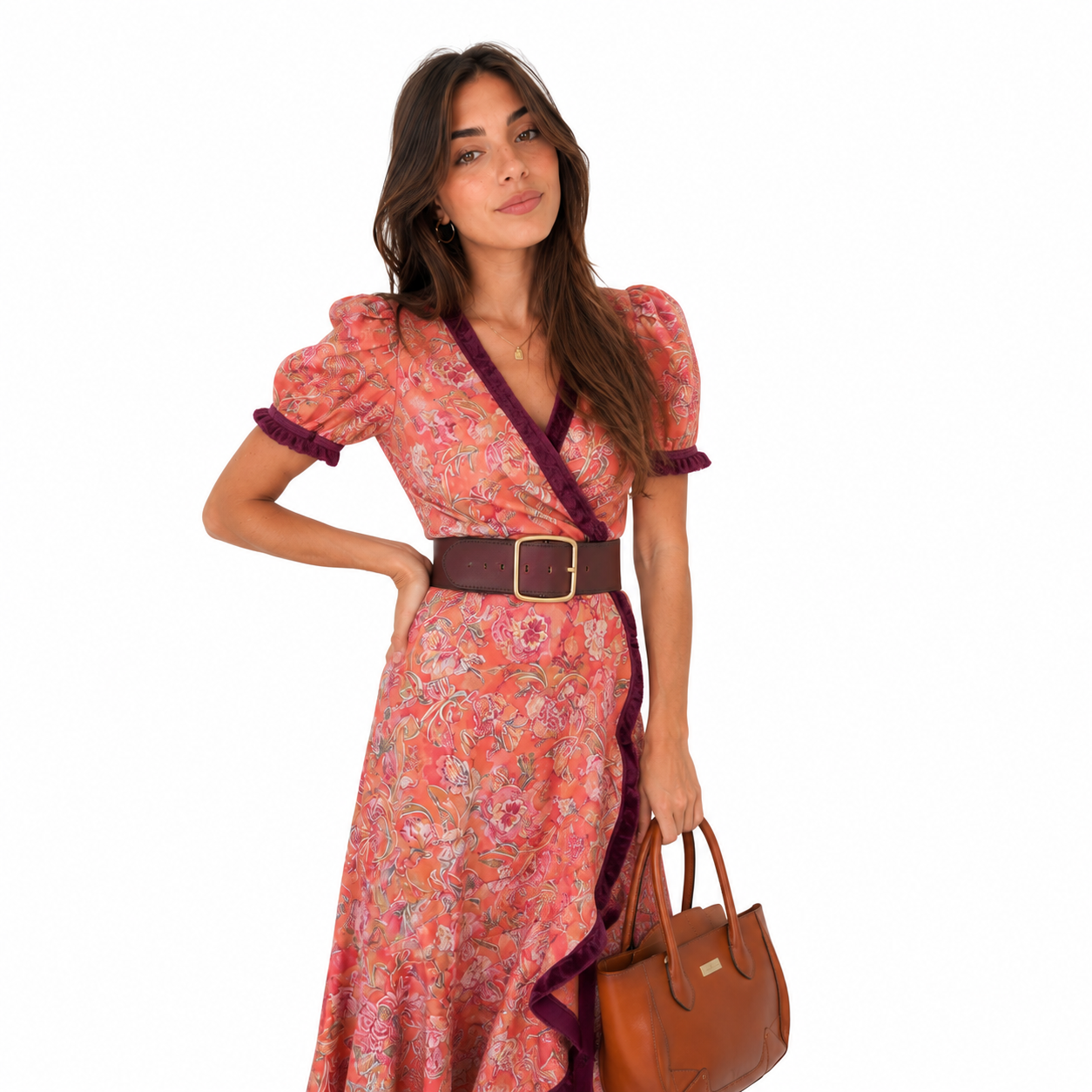 Vestido Maxi Rosé