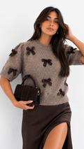 Jersey Elegance con Lazo Decorativo