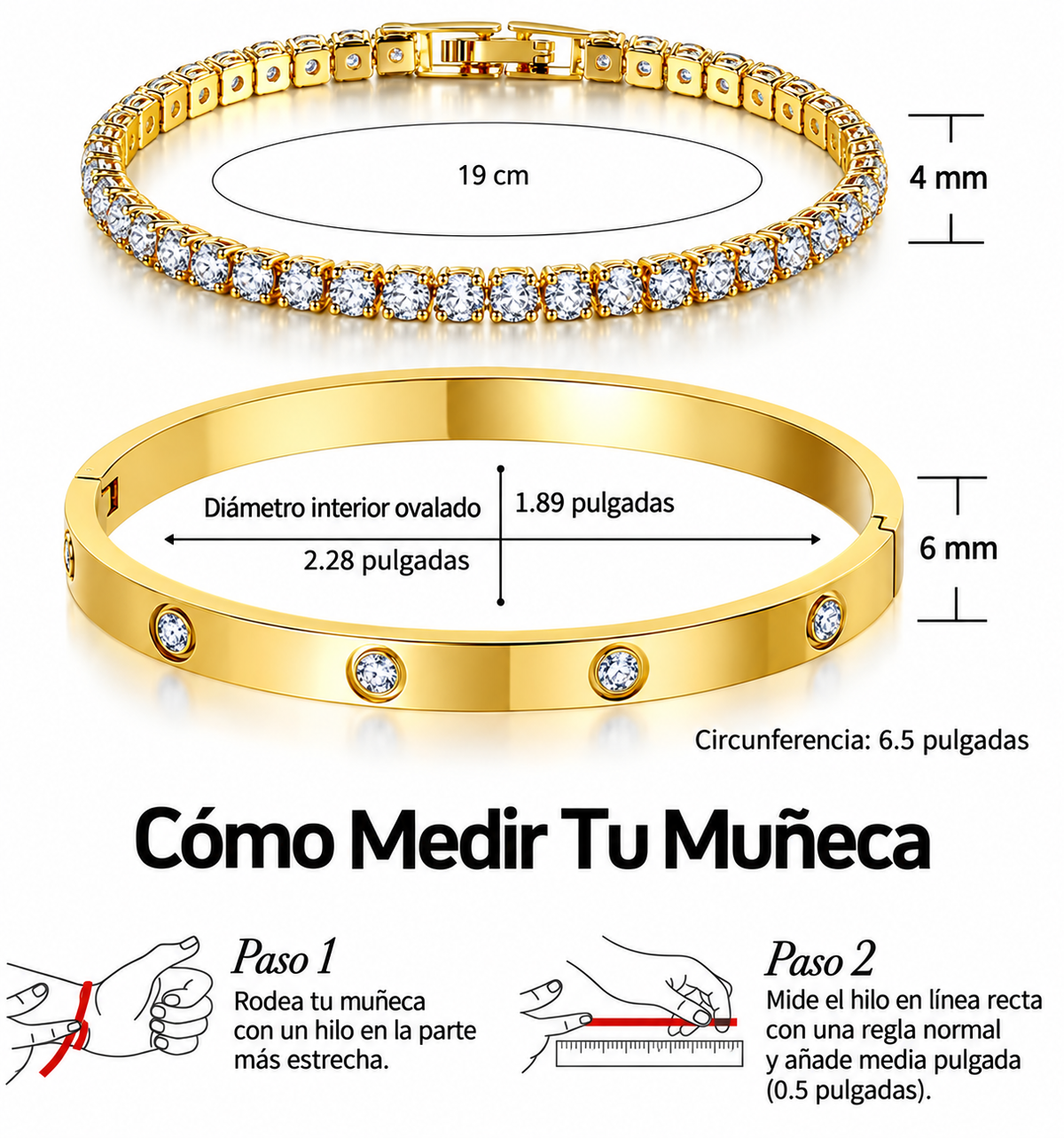 Pulseras de Tenis FOEXA – Elegancia que combina