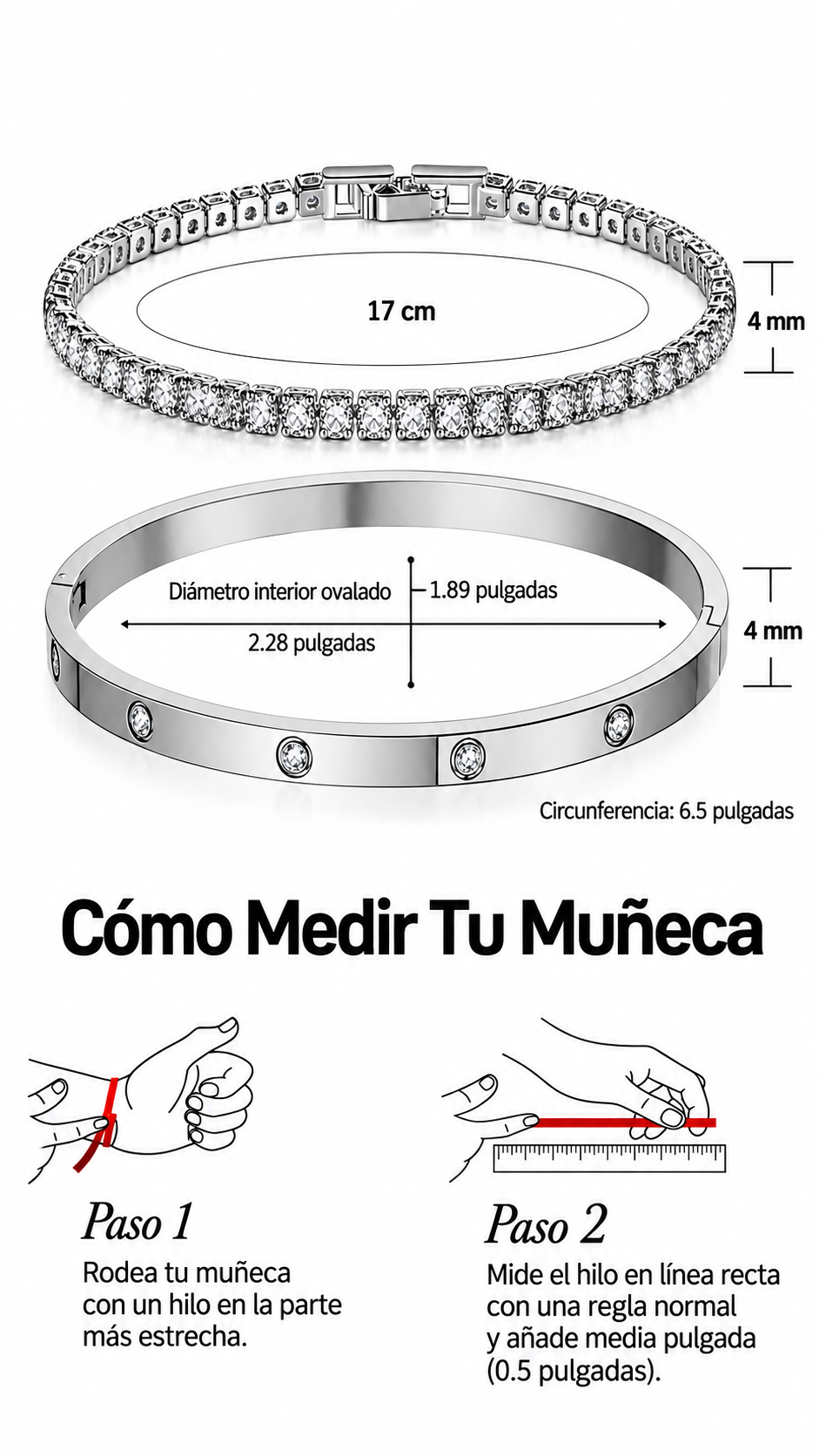 Pulseras de Tenis FOEXA – Elegancia que combina