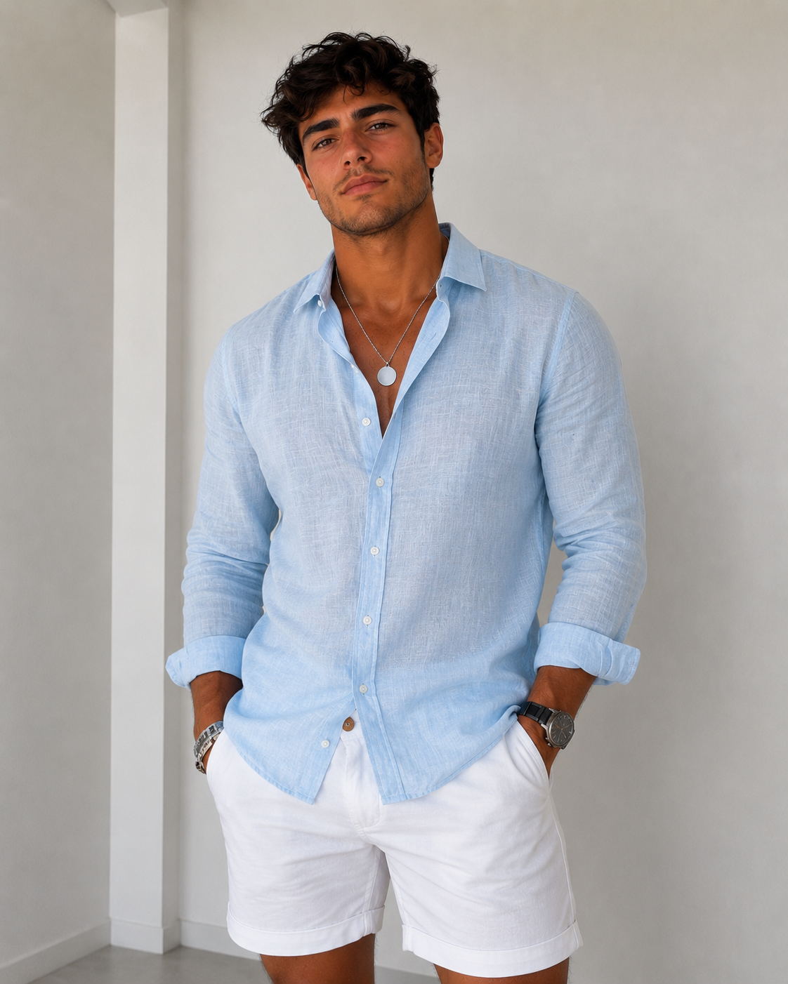 FOEXA Camisa Hombre Verano