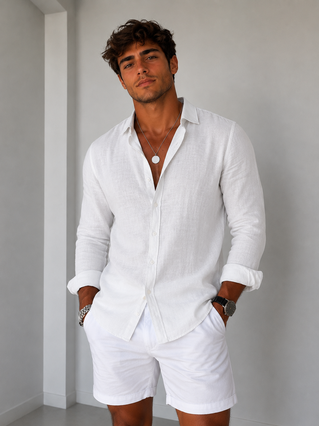 FOEXA Camisa Hombre Verano