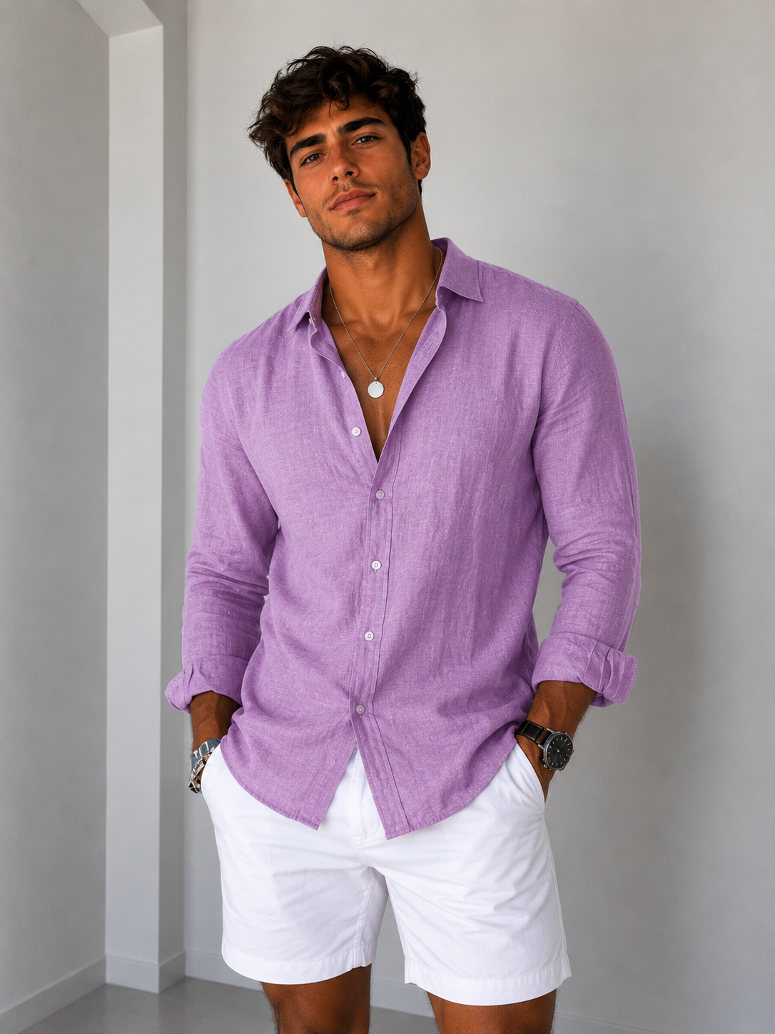 FOEXA Camisa Hombre Verano