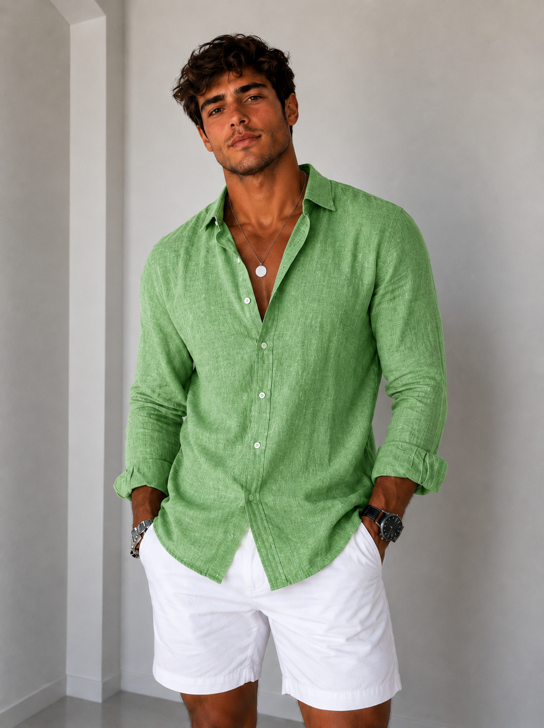 FOEXA Camisa Hombre Verano