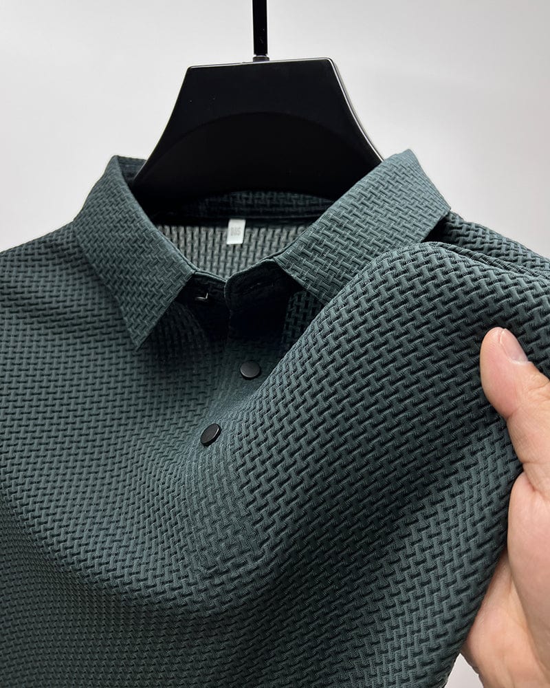 Marcus | Stylish Button-Up Polo Shirt