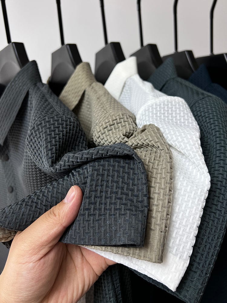 Marcus | Stylish Button-Up Polo Shirt