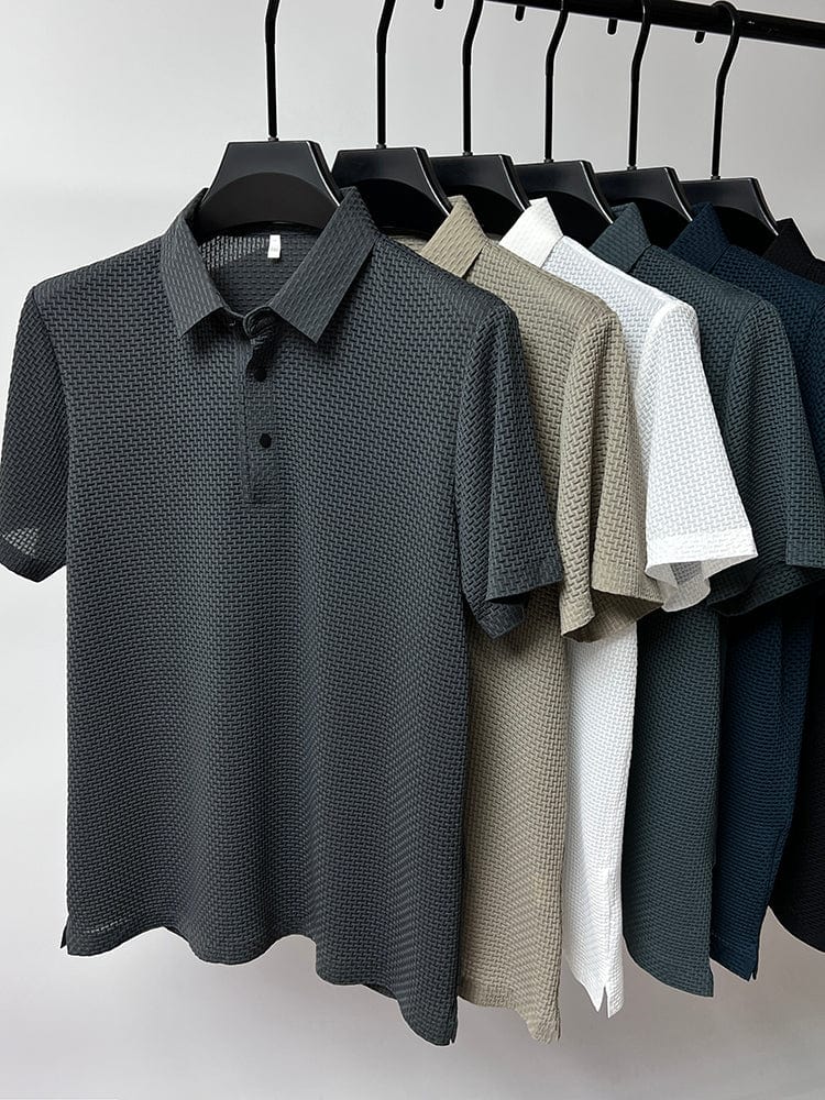 Marcus | Stylish Button-Up Polo Shirt