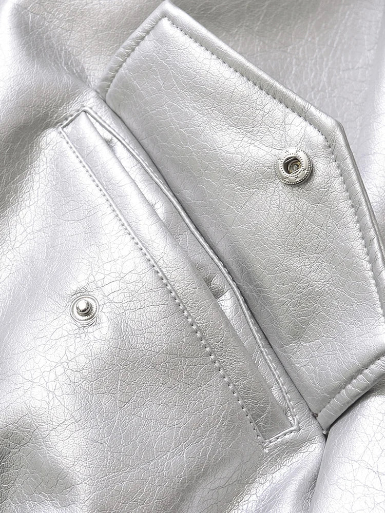 Chaqueta Biker Vintage de Polipiel