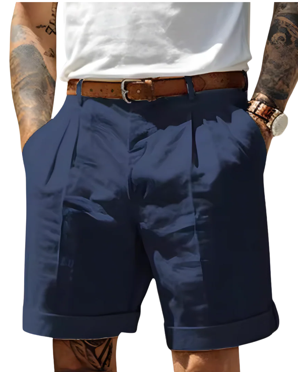 Nathan | Bermudas Comfort de Algodón