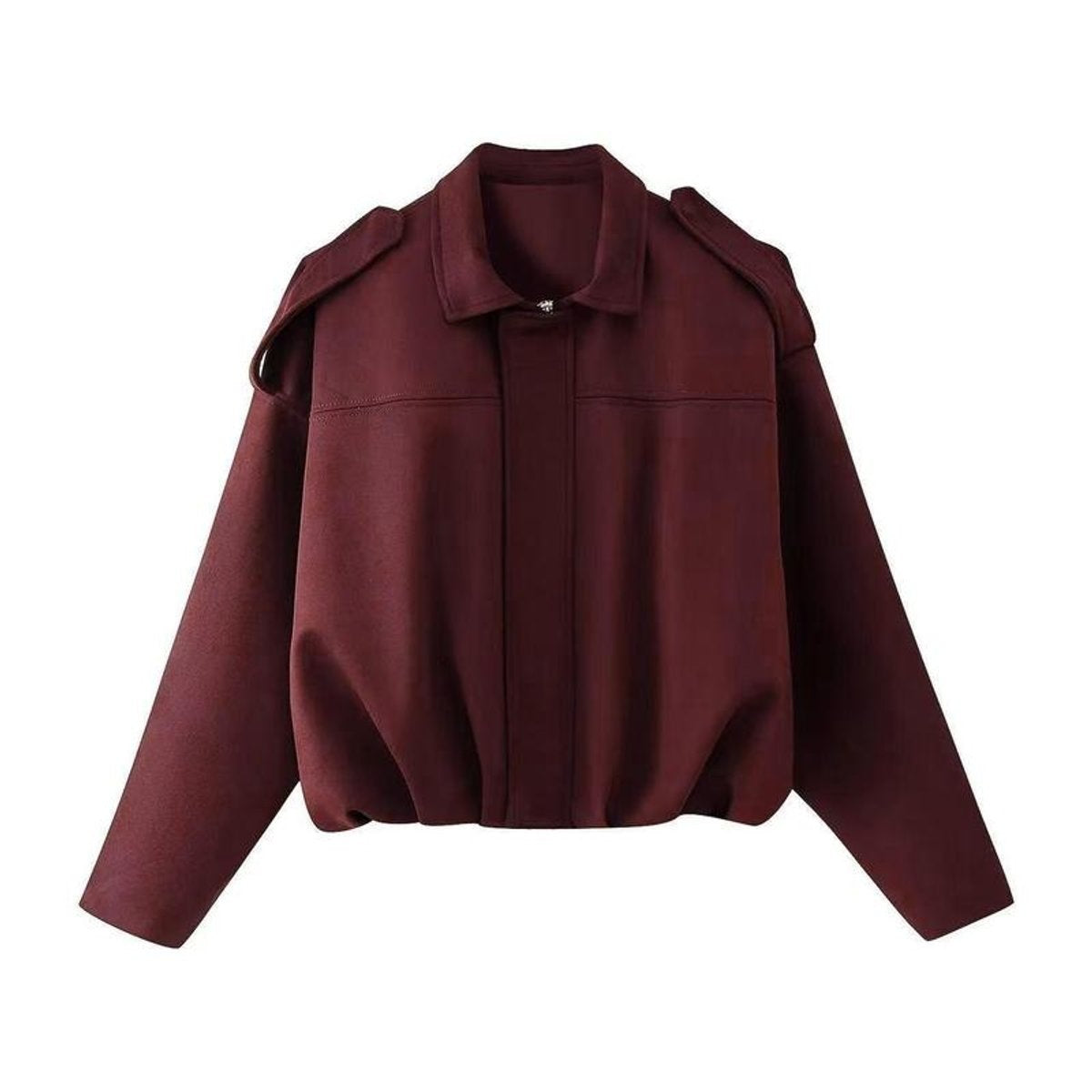 FOEXA | Chaqueta oversize bomber de ante