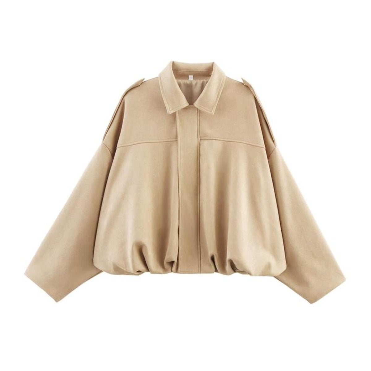 FOEXA | Chaqueta oversize bomber de ante