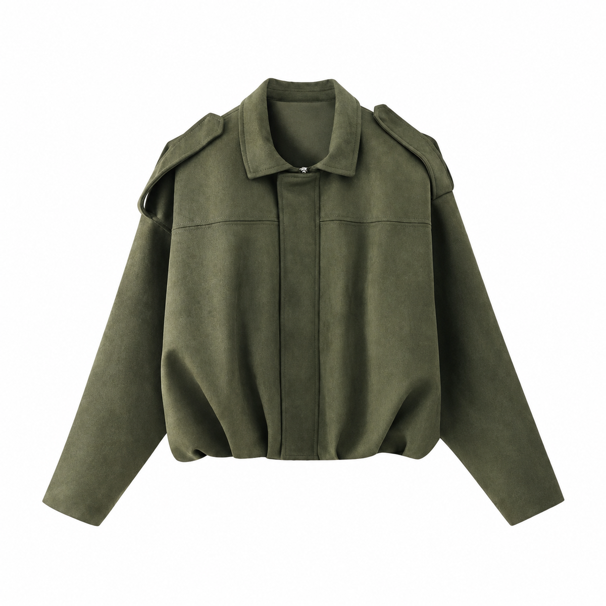 FOEXA | Chaqueta oversize bomber de ante