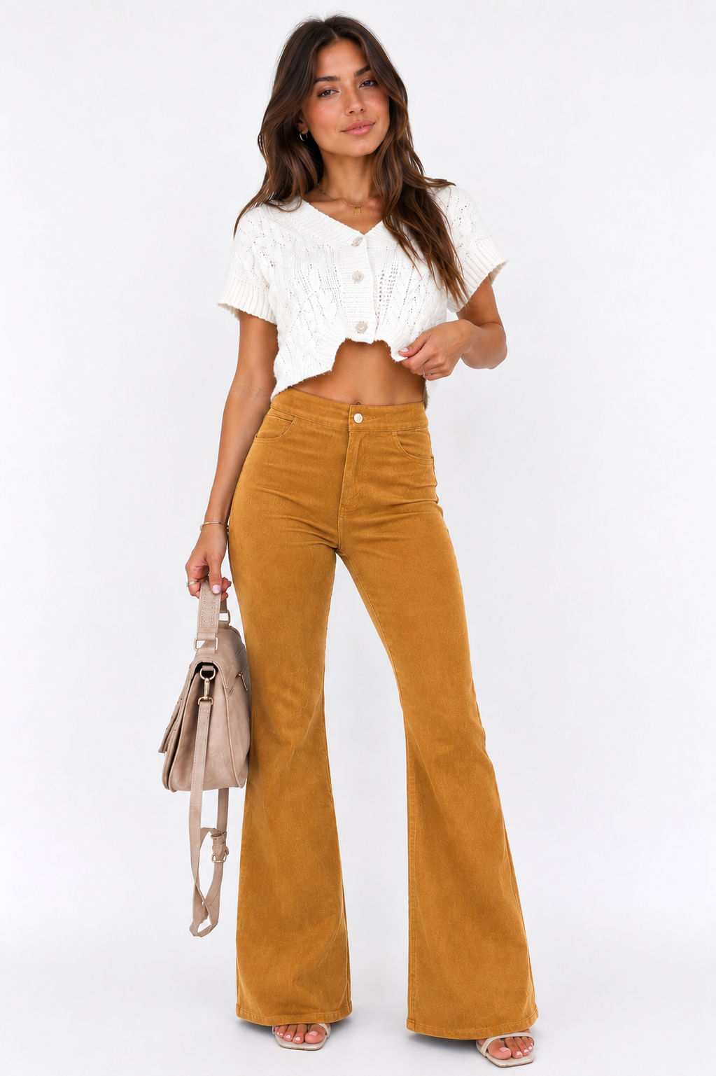 Pantalón Acampanado Margovil de Pana Premium