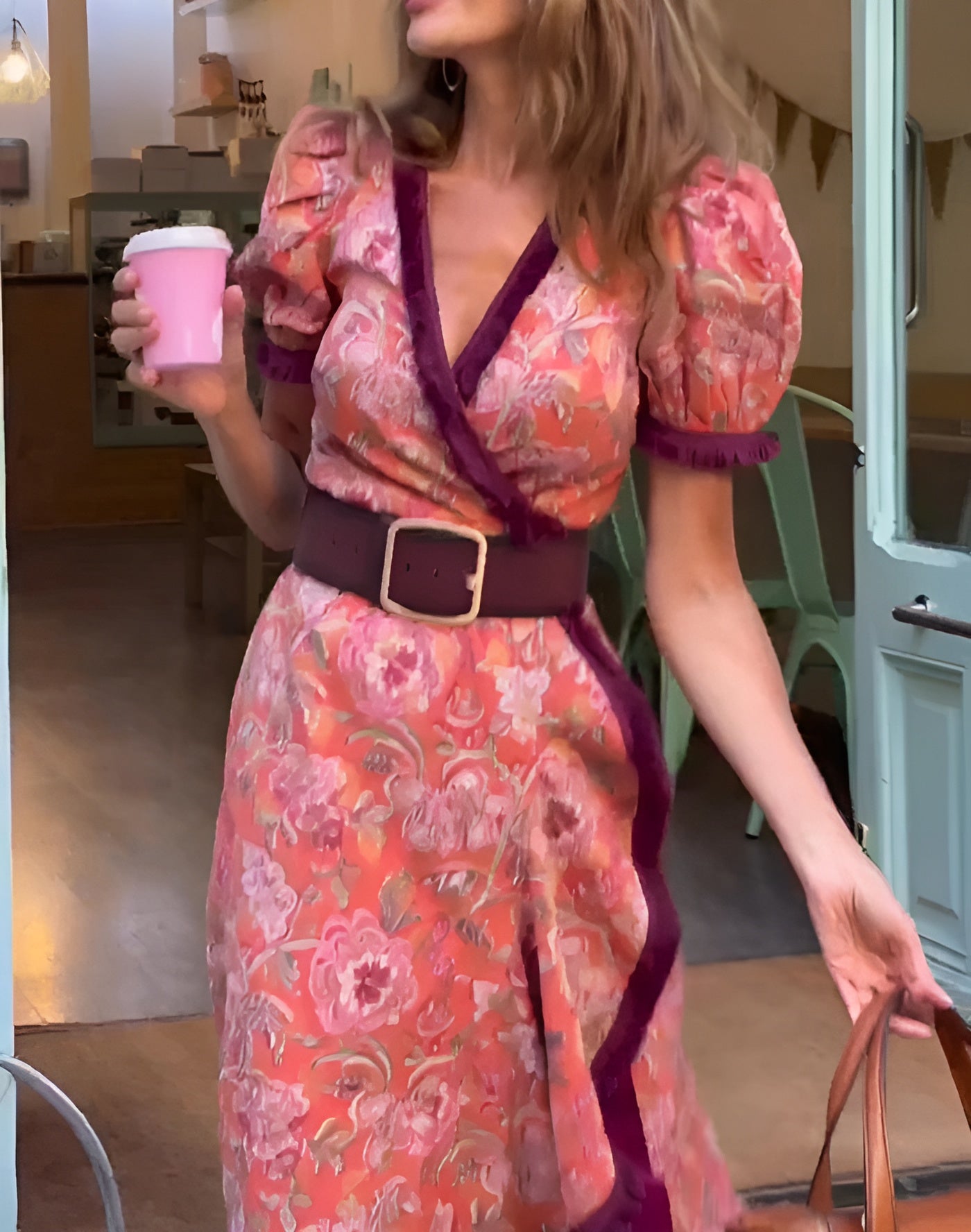 Vestido Maxi Rosé
