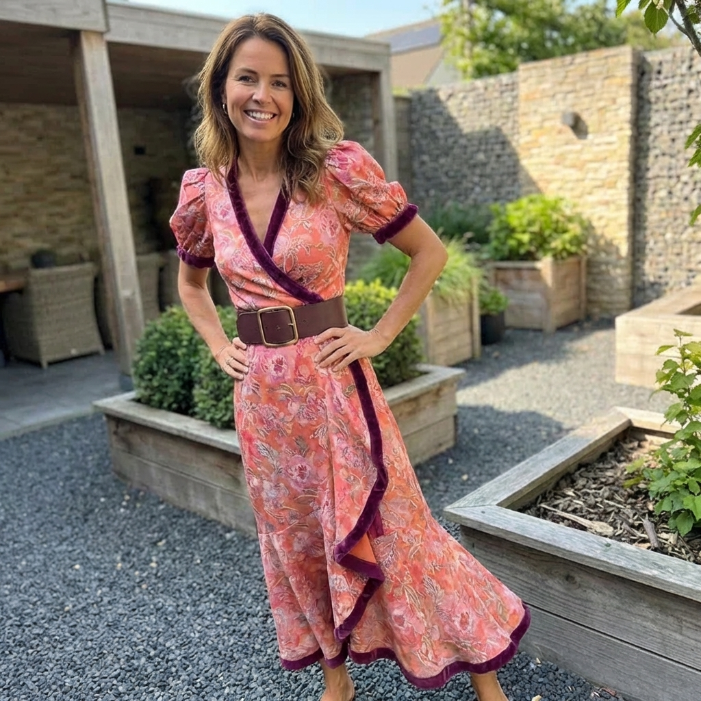 Vestido Maxi Rosé