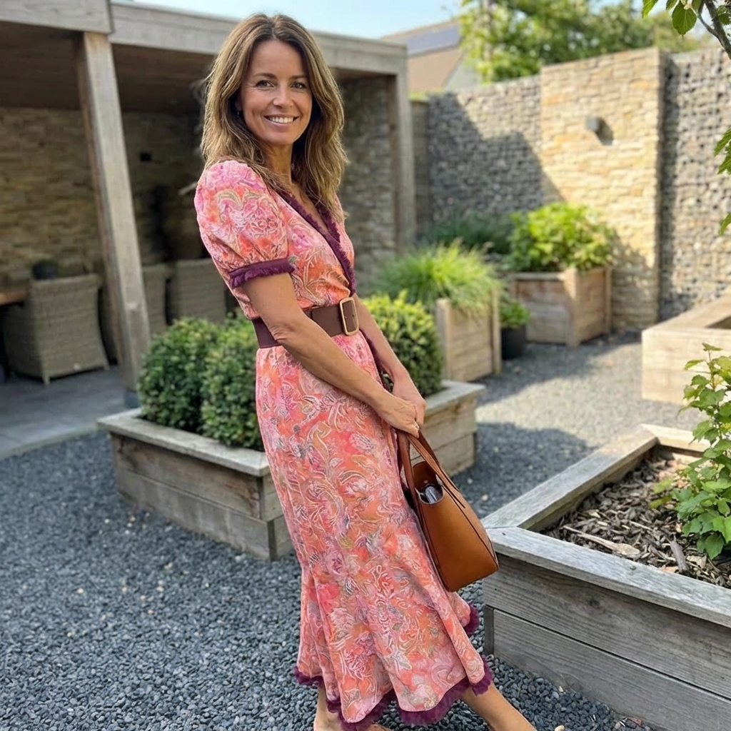 Vestido Maxi Rosé