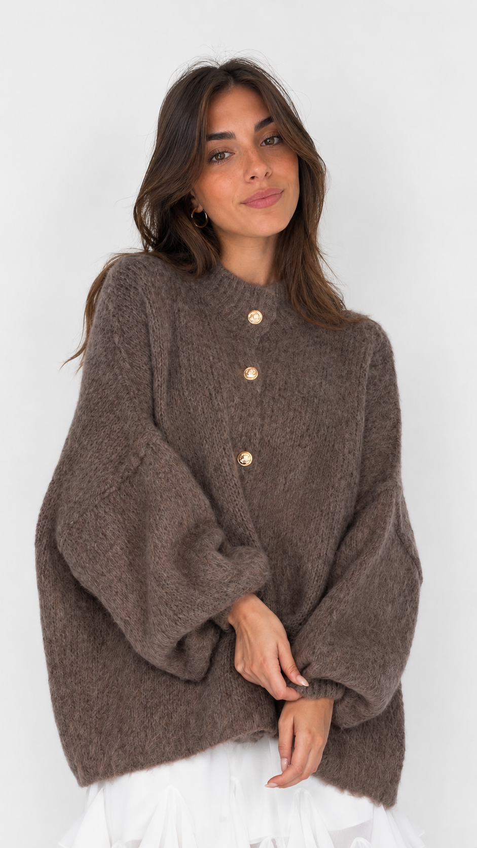 FOEXA | Cárdigan Oversize Ultrasuave